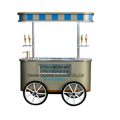 mobile ice cream cart